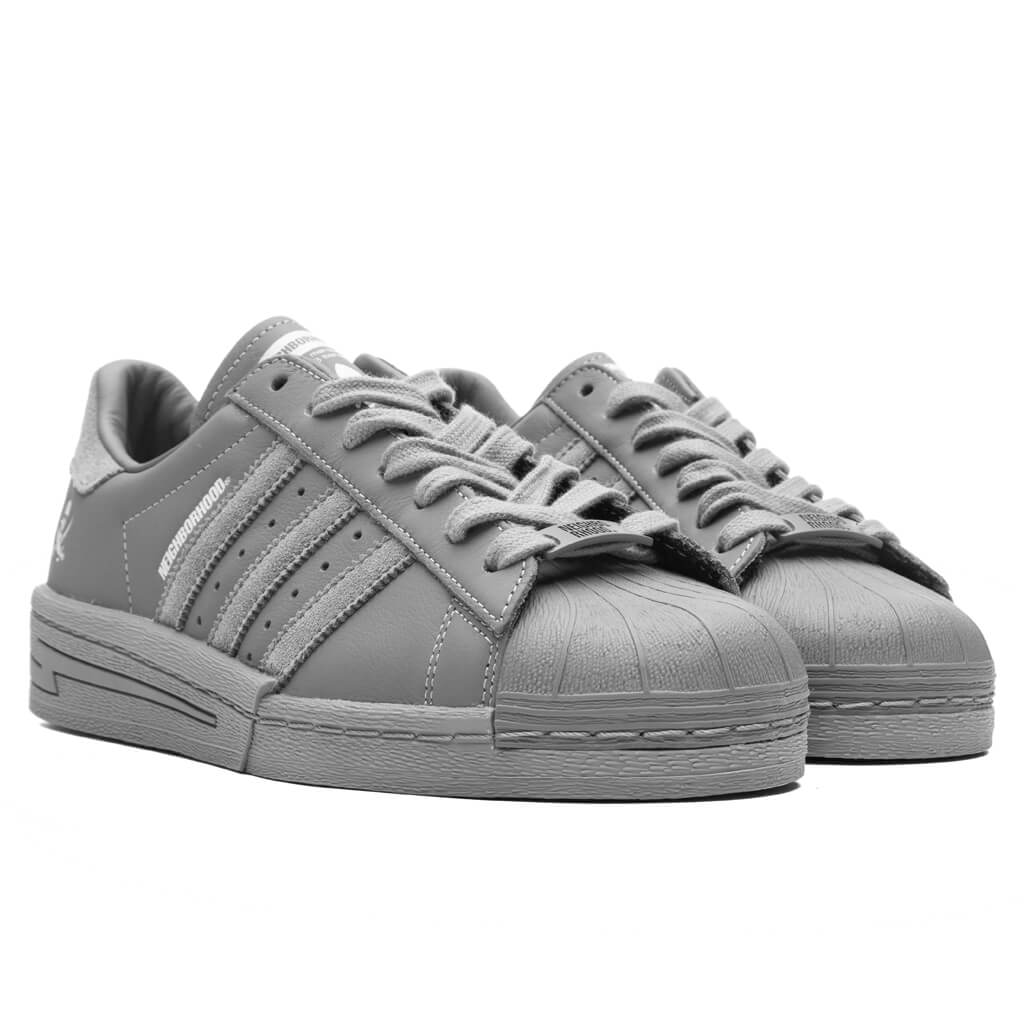 Adidas x Neighborhood Superstar Grey Grey Cloud White