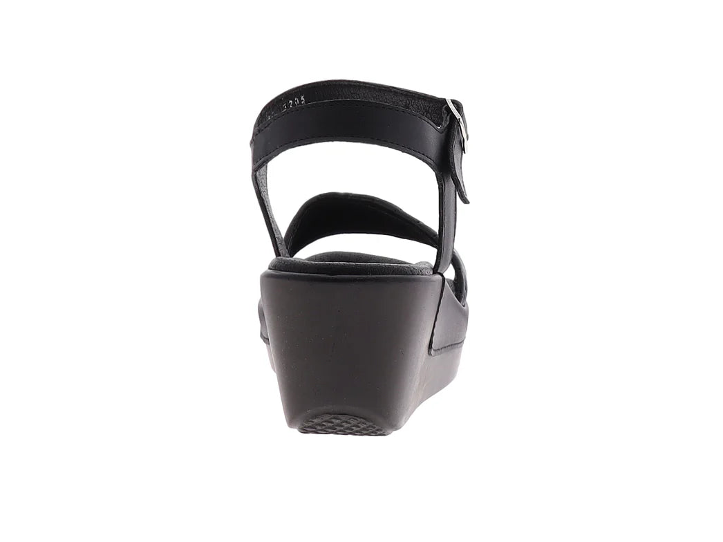 Sandalias Luna Rosa Negro para Mujer