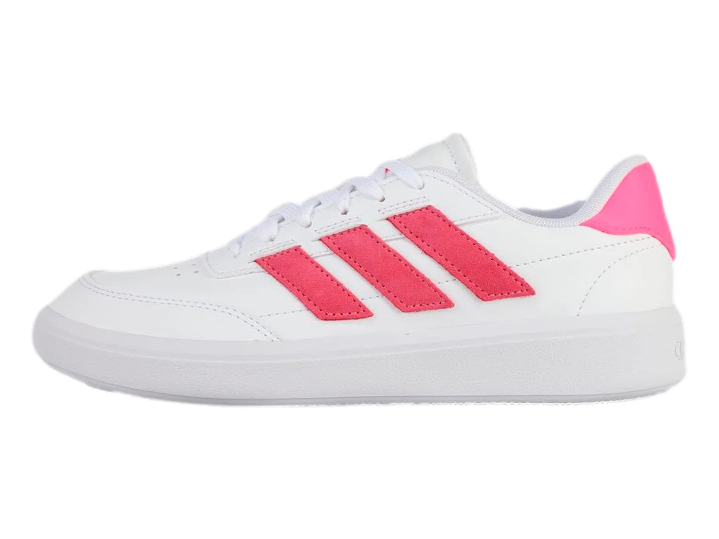 Tenis Adidas Courtblock Blanco y Rosa para Mujer