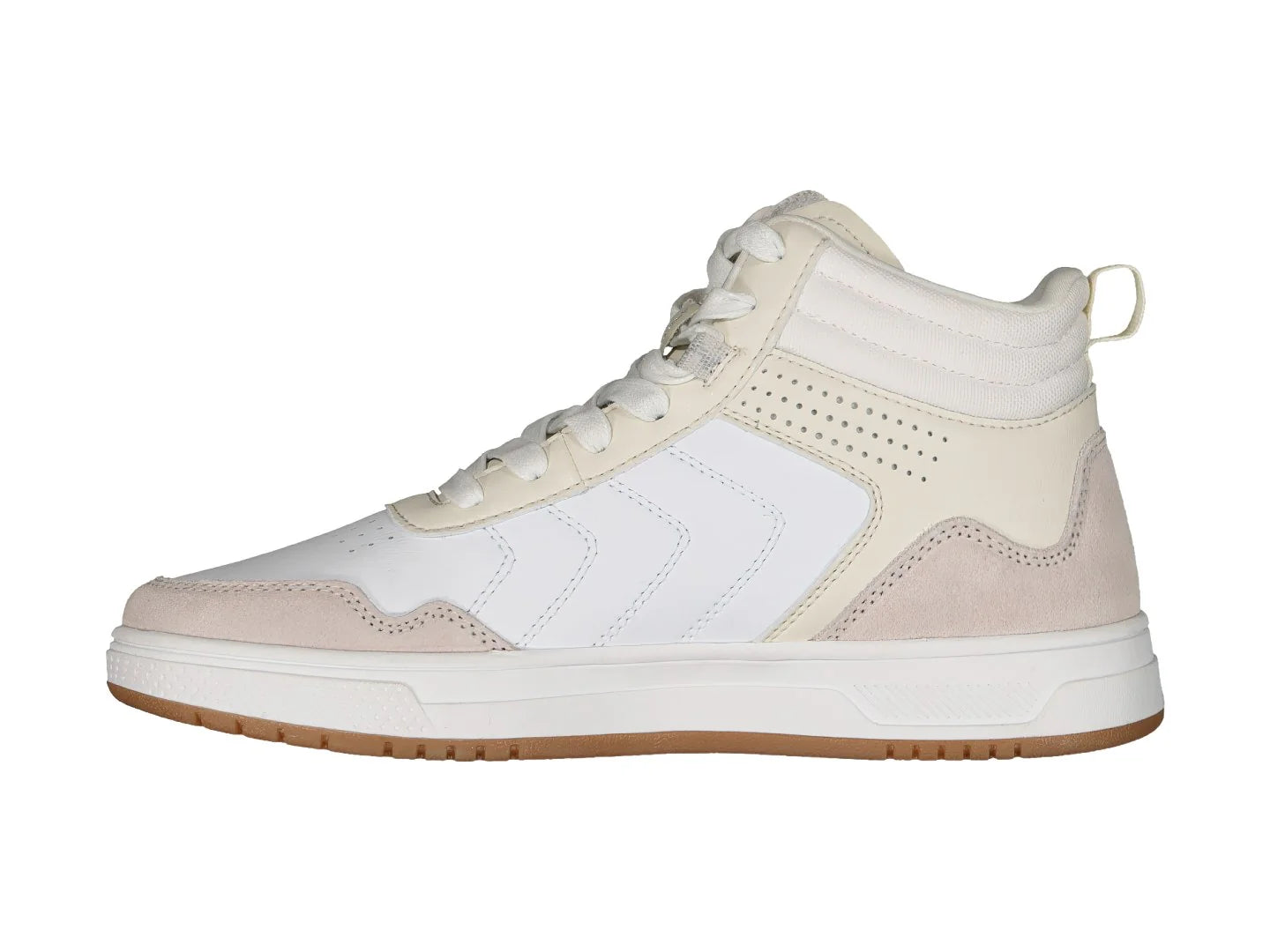 Tenis Charly Blanco y Beige para Mujer