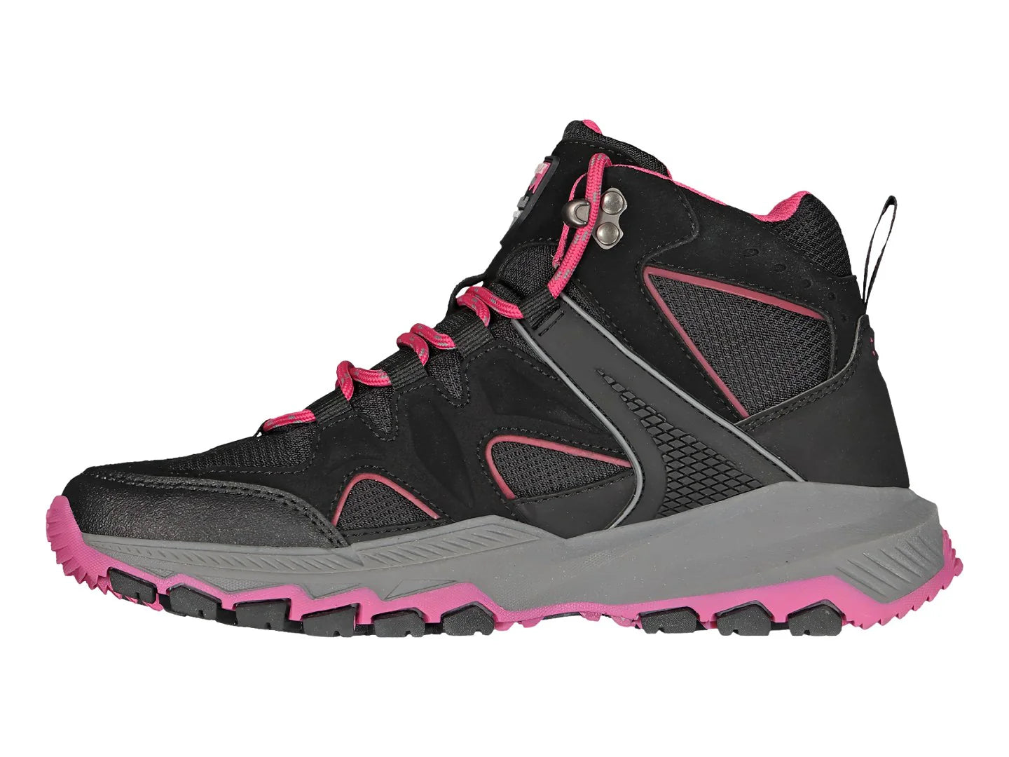 Tenis Botín Charly Negro con Rosa para Mujer