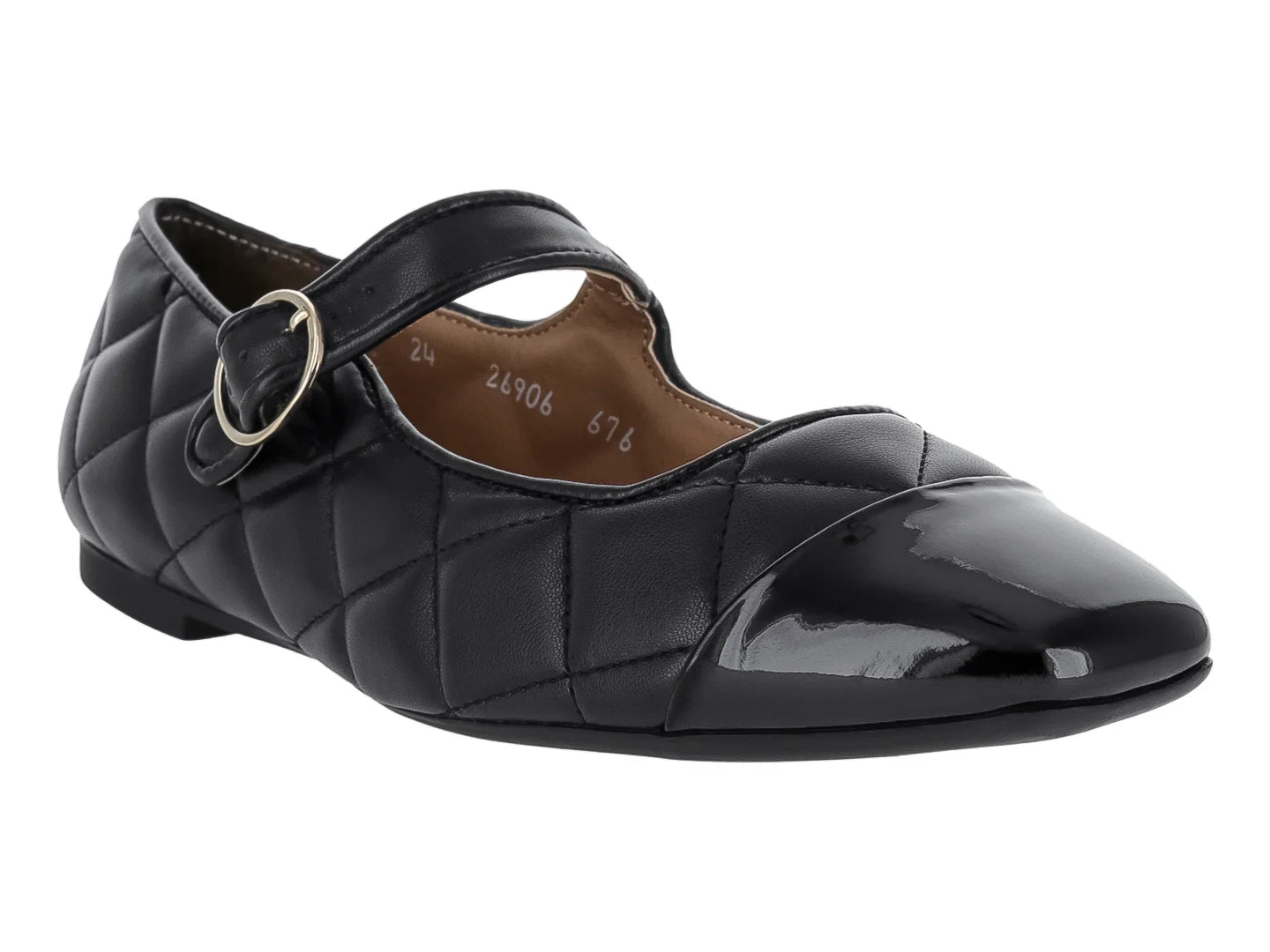 Zapatos Planos Salamandra Negro para Mujer