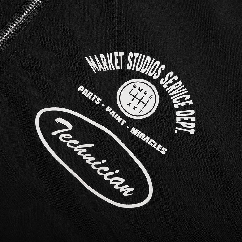 Handyman Reversible Bomber Jacket Pirate Black Wood Camo