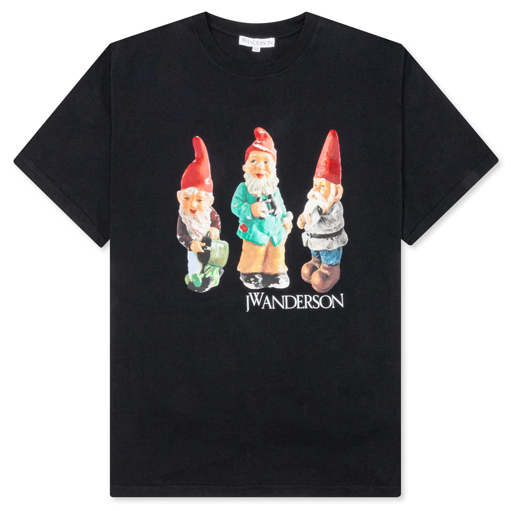 Gnome Trio T Shirt Black