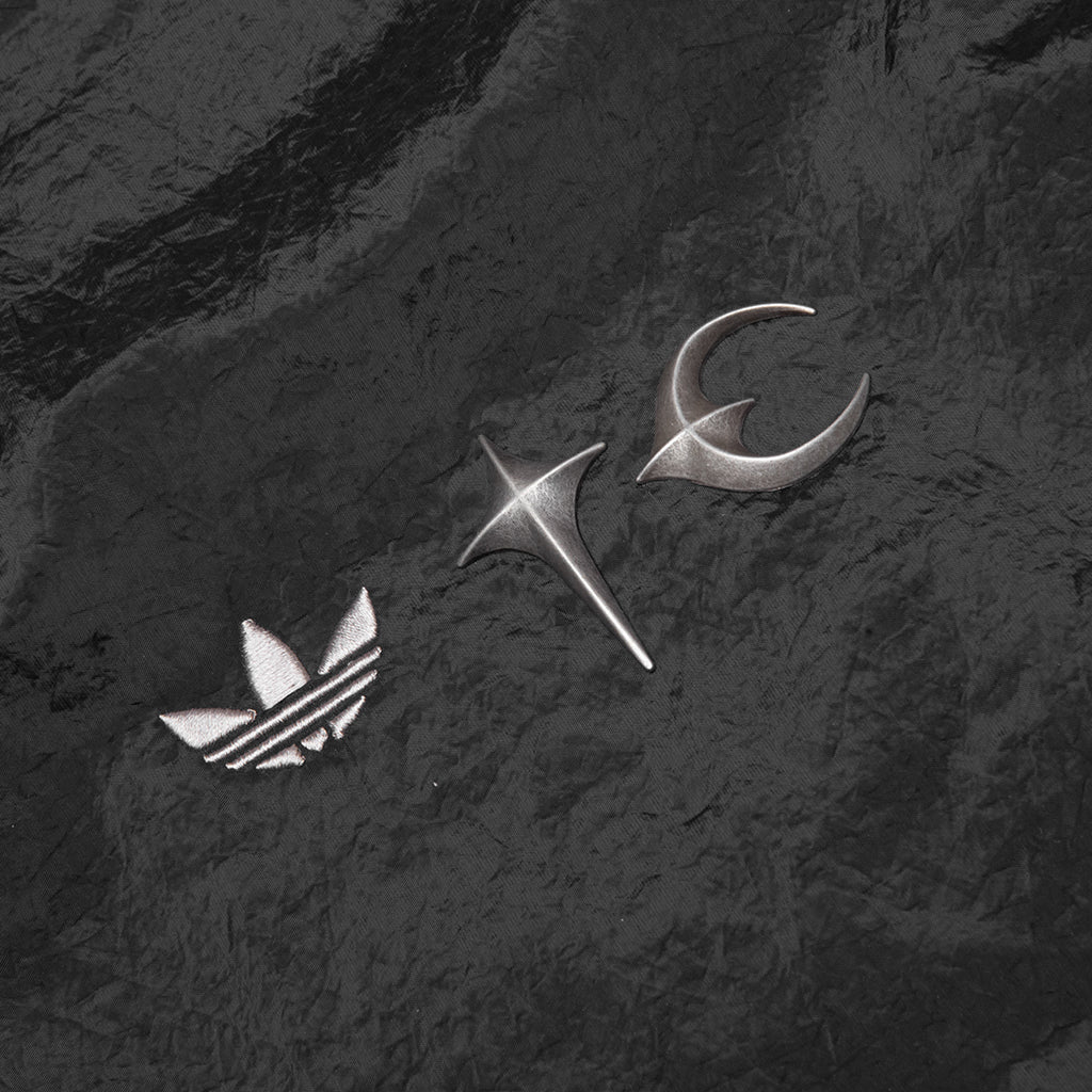 Adidas x Thug Club Woven Track Top Black Silver Metallic