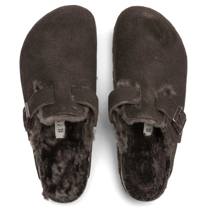 Wide Boston Shearling Mocha