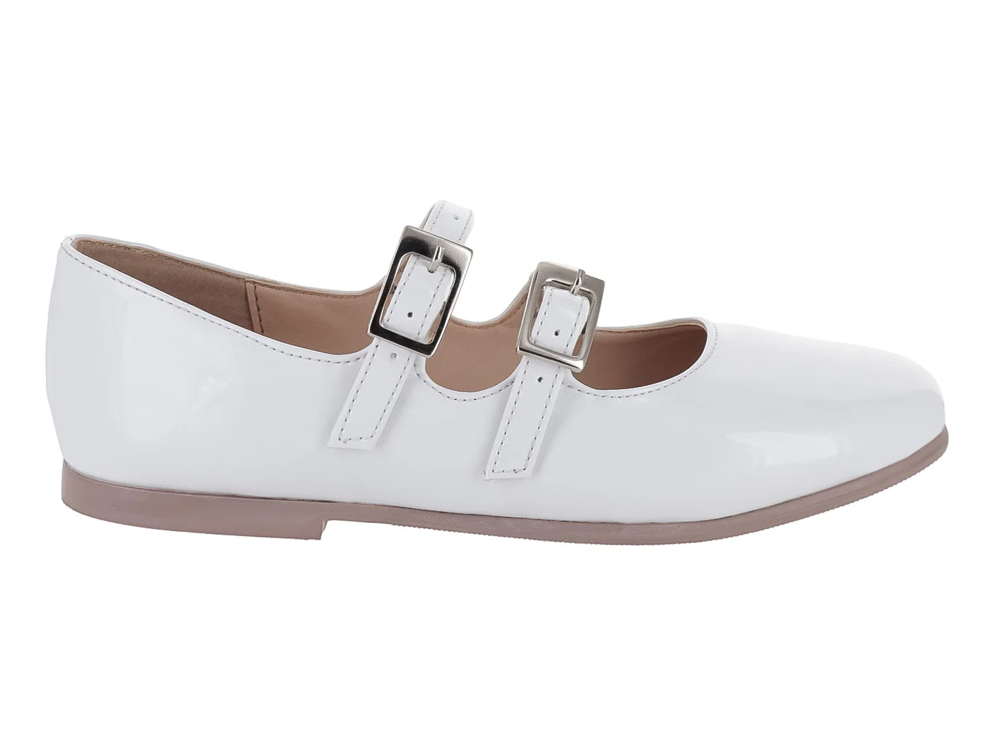 Zapatos Gabriela Charol Blanco para Niña
