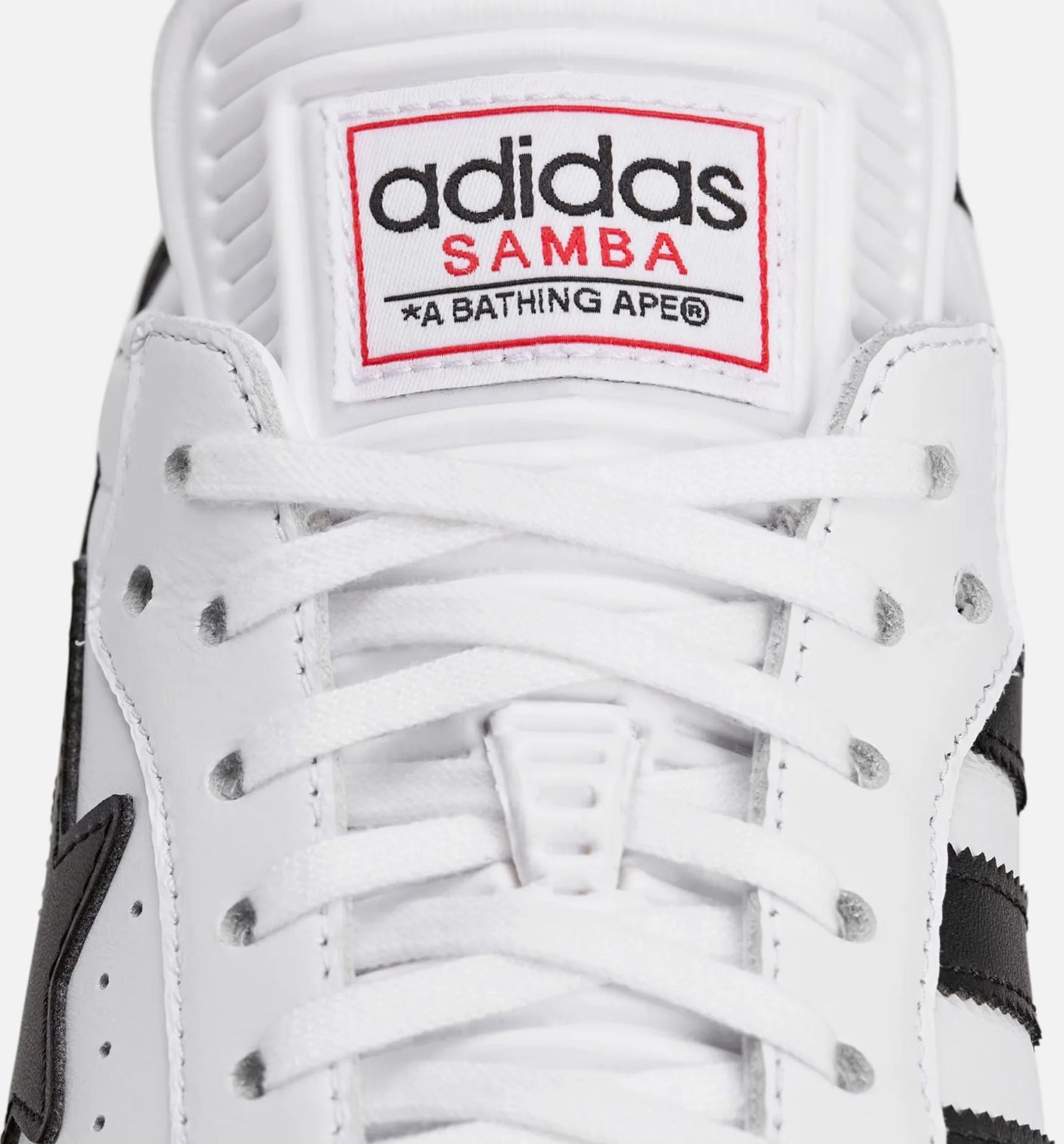 Samba Bape Mens Lifestyle Shoe Cloud White Core Black Gum