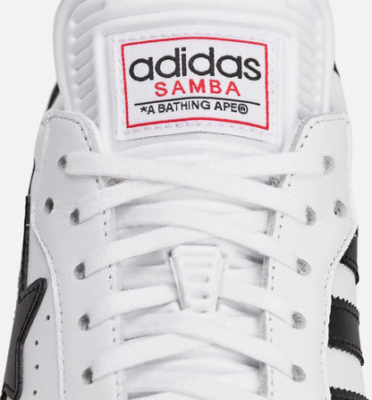 Samba Bape Mens Lifestyle Shoe Cloud White Core Black Gum