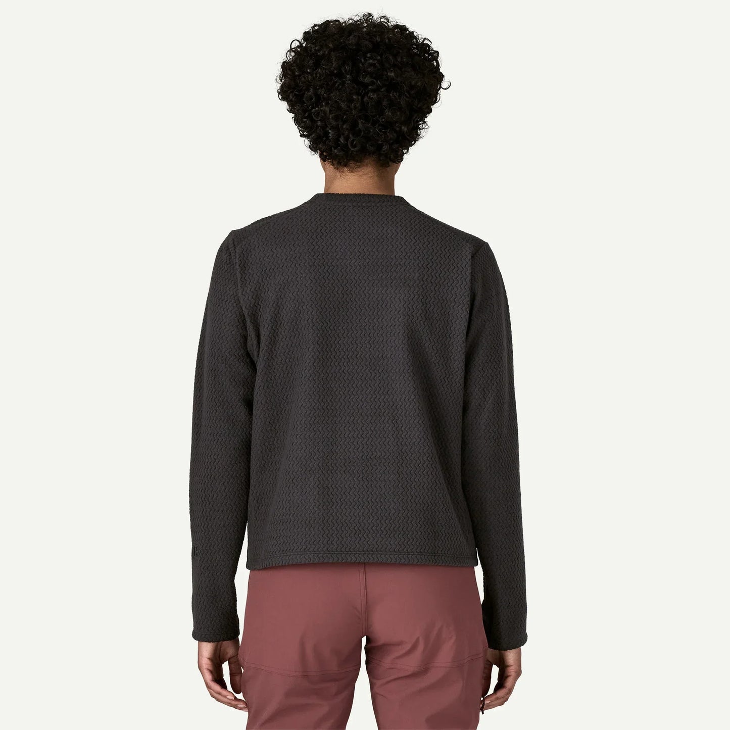 Women's R1® Air Fleece Crewneck in Black