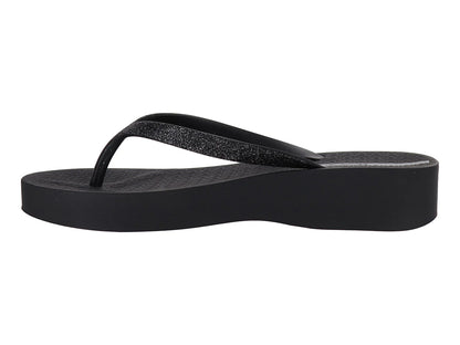 Sandalias Ipanema Negro Glitter para Mujer