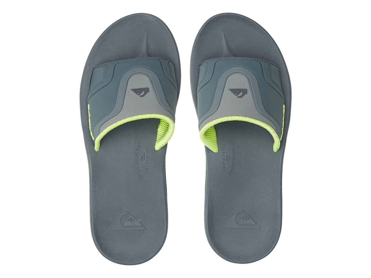 Sandalias Quiksilver Mathodic Recovery Slide Gris para Hombre