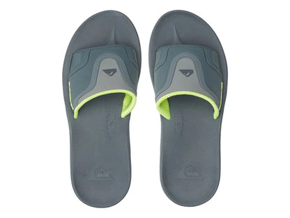 Sandalias Quiksilver Mathodic Recovery Slide Gris para Hombre