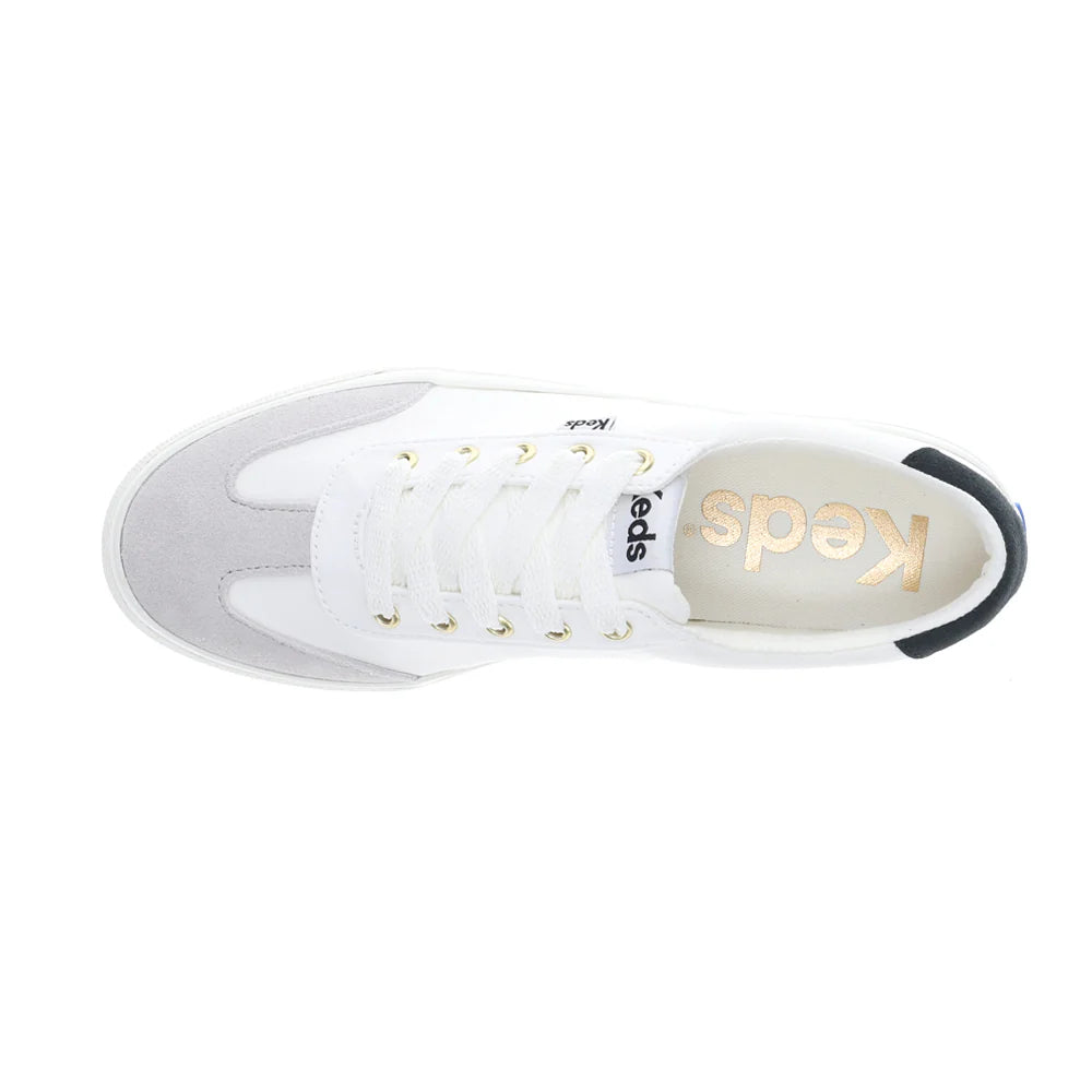 Jump Kick T-Toe Ripstop/Suede Lace Up Sneakers