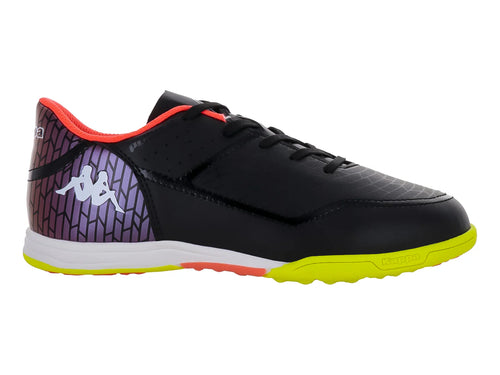 Tenis de Fútbol Kappa Kombat Player Negro y Verde Neón para Niño