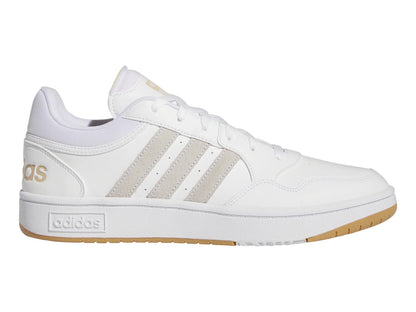 Tenis Adidas Hoops 30 Blanco y Beige para Hombre