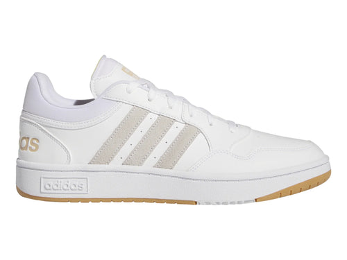 Tenis Adidas Hoops 30 Blanco y Beige para Hombre