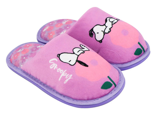 Pantuflas ARRA Snoopy Rosa para Niña