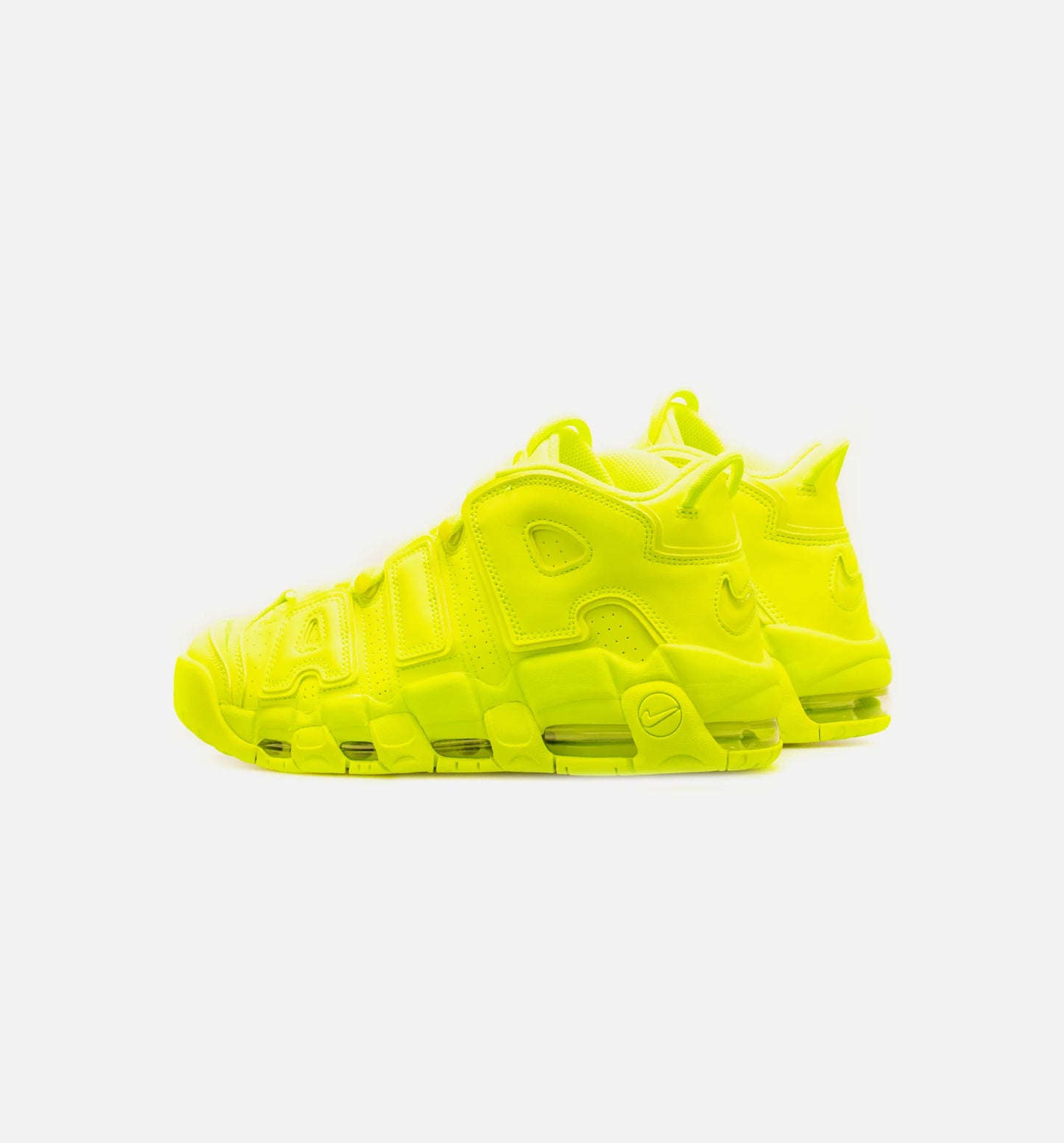 Air More Uptempo Volt Mens Lifestyle Shoes Yellow