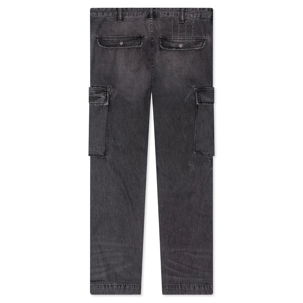 Riot Cargo Pants Faded Black