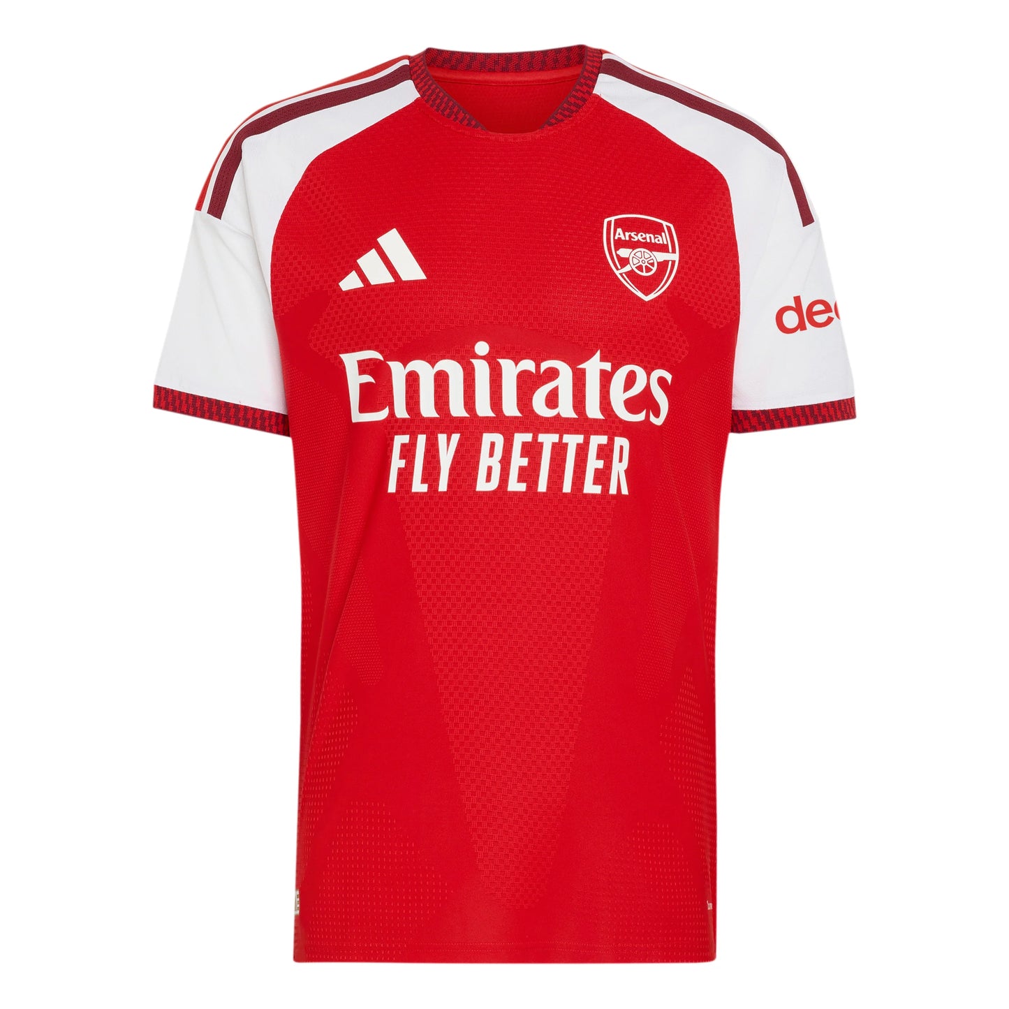 adidas Arsenal FC Home Authentic Mens Soccer Jersey 26 27 Red