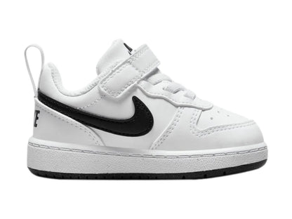 Tenis Nike Court Borough Low Recraft Blanco y Negro para Niño