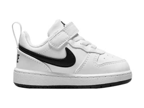 Tenis Nike Court Borough Low Recraft Blanco y Negro para Niño