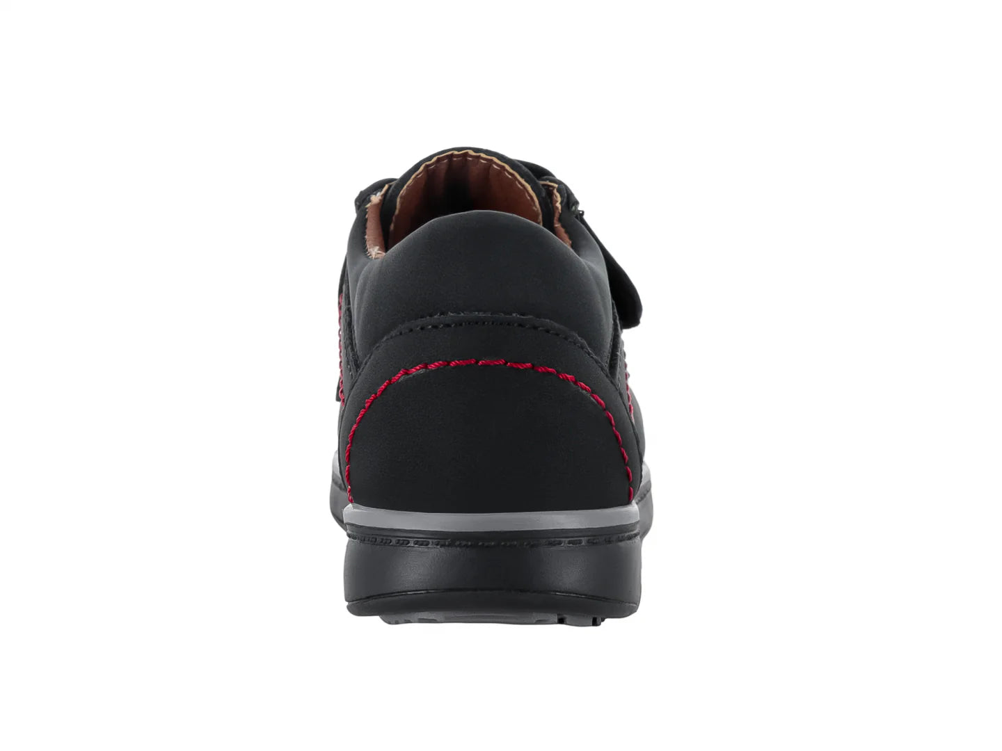 Zapatos Germany Nubuck Negro Rojo para Niño