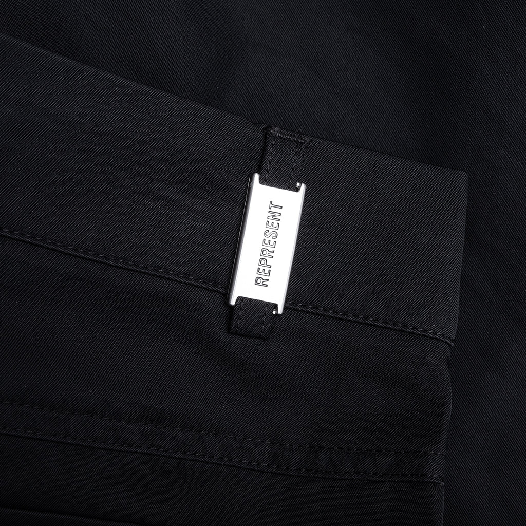 Nylon Workwear Pant Jet Black