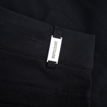 Nylon Workwear Pant Jet Black