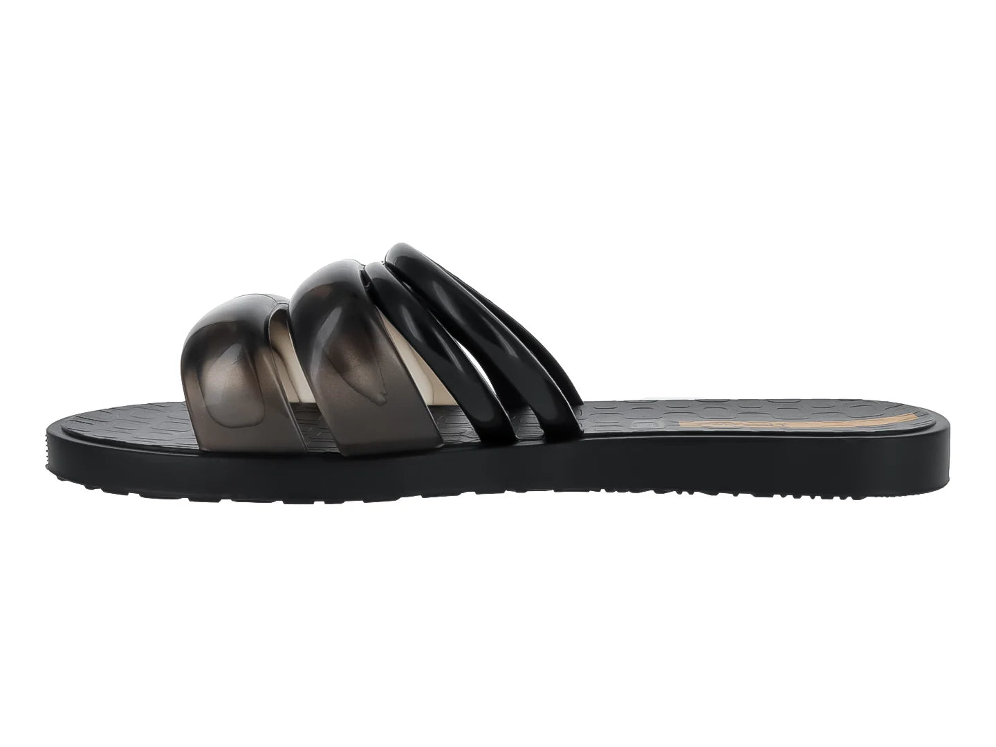 Sandalias Ipanema Negro Naranja para Mujer