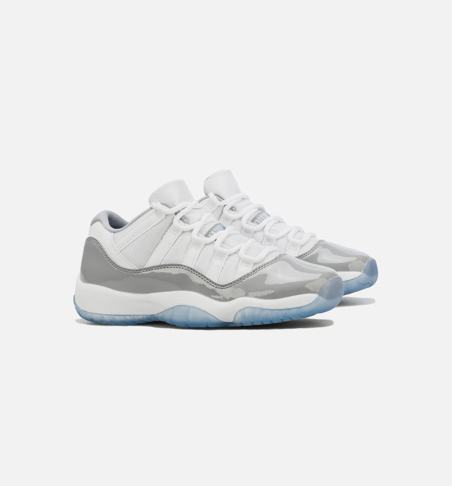 Air Jordan 11 Retro Cement Grey Grade School Lifestyle Shoe Grey Blue