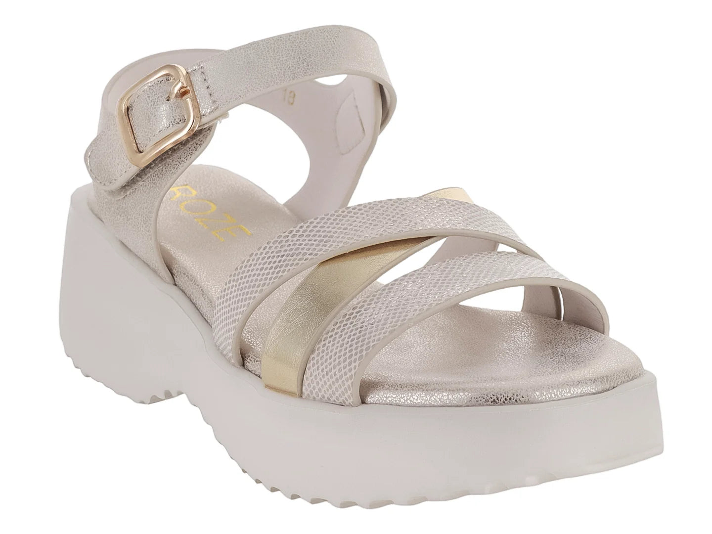 Sandalias ROZE Color Gold para Niña