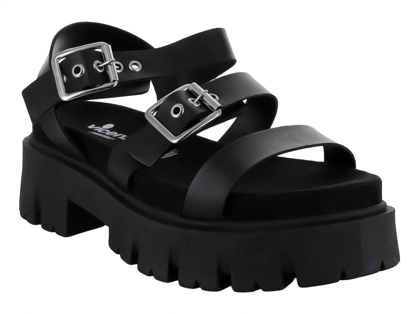 Sandalias Gladiador Vicenza Negro para Mujer