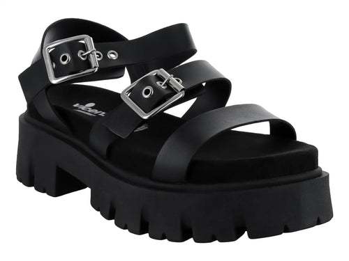 Sandalias Gladiador Vicenza Negro para Mujer