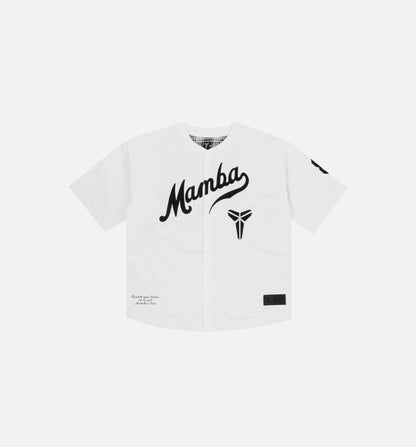 Kobe Mamba Baseball Mens Jersey Sail Black