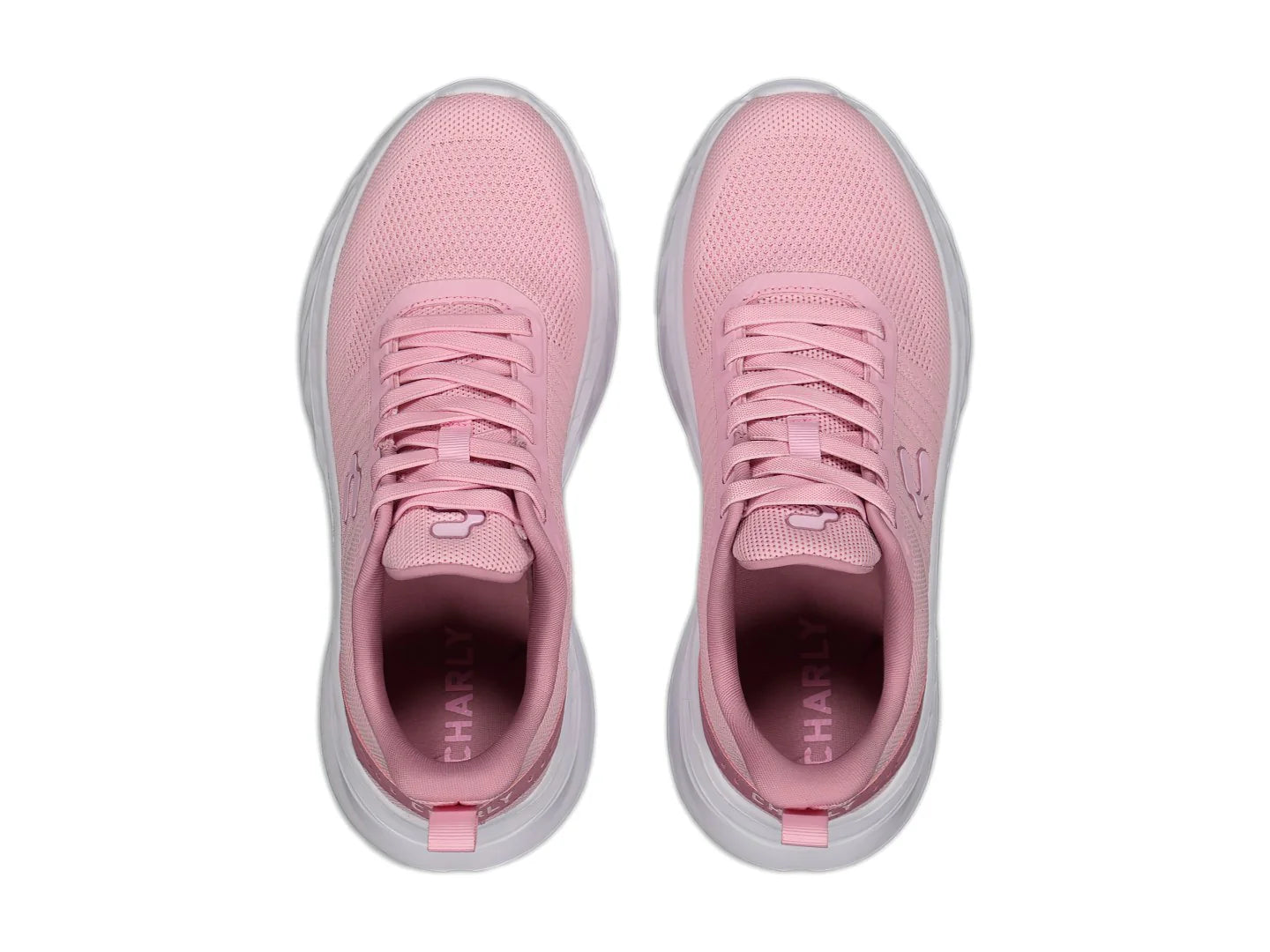 Tenis Charly Deportivos Rosa y Blanco para Mujer