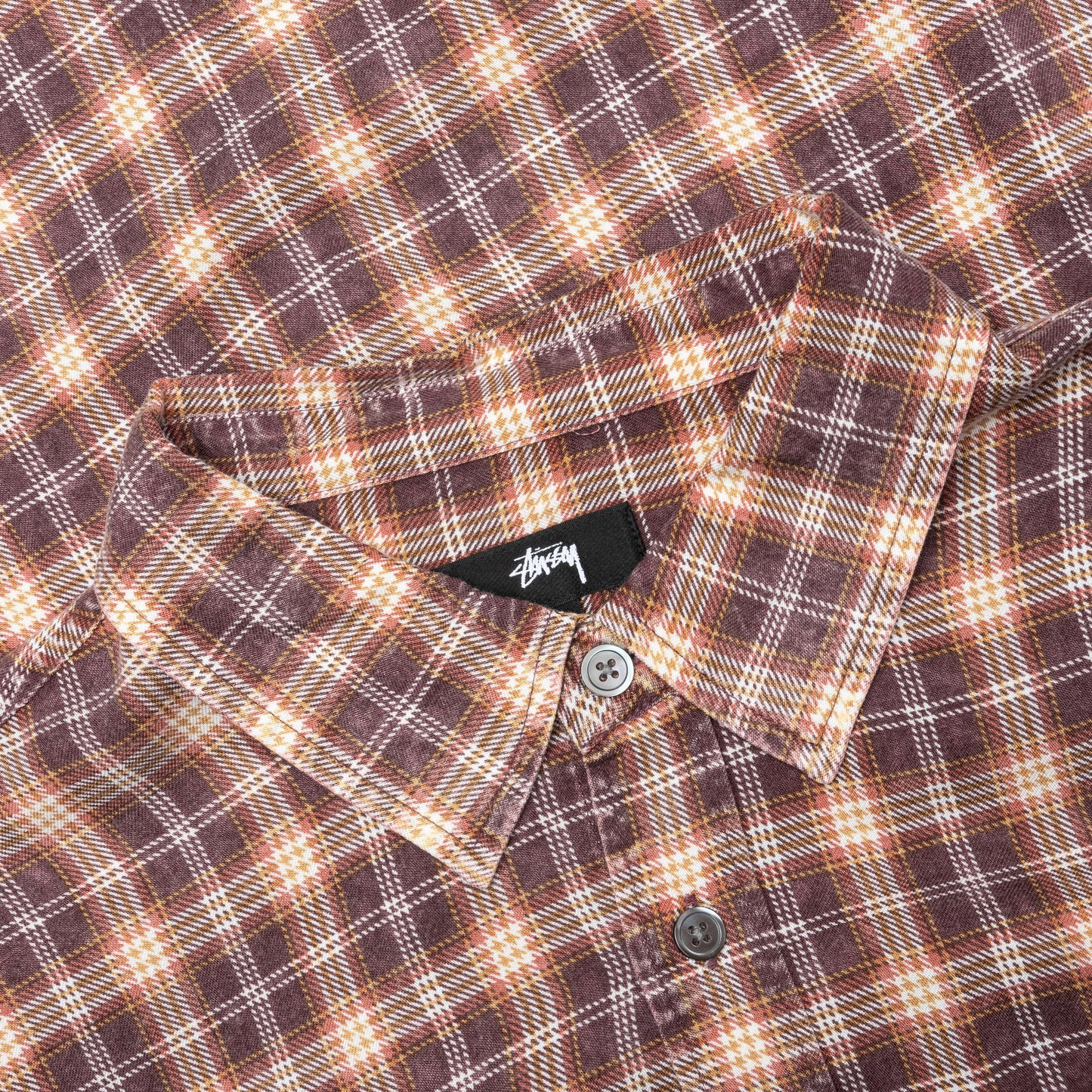 Matthew Plaid Shirt Brick