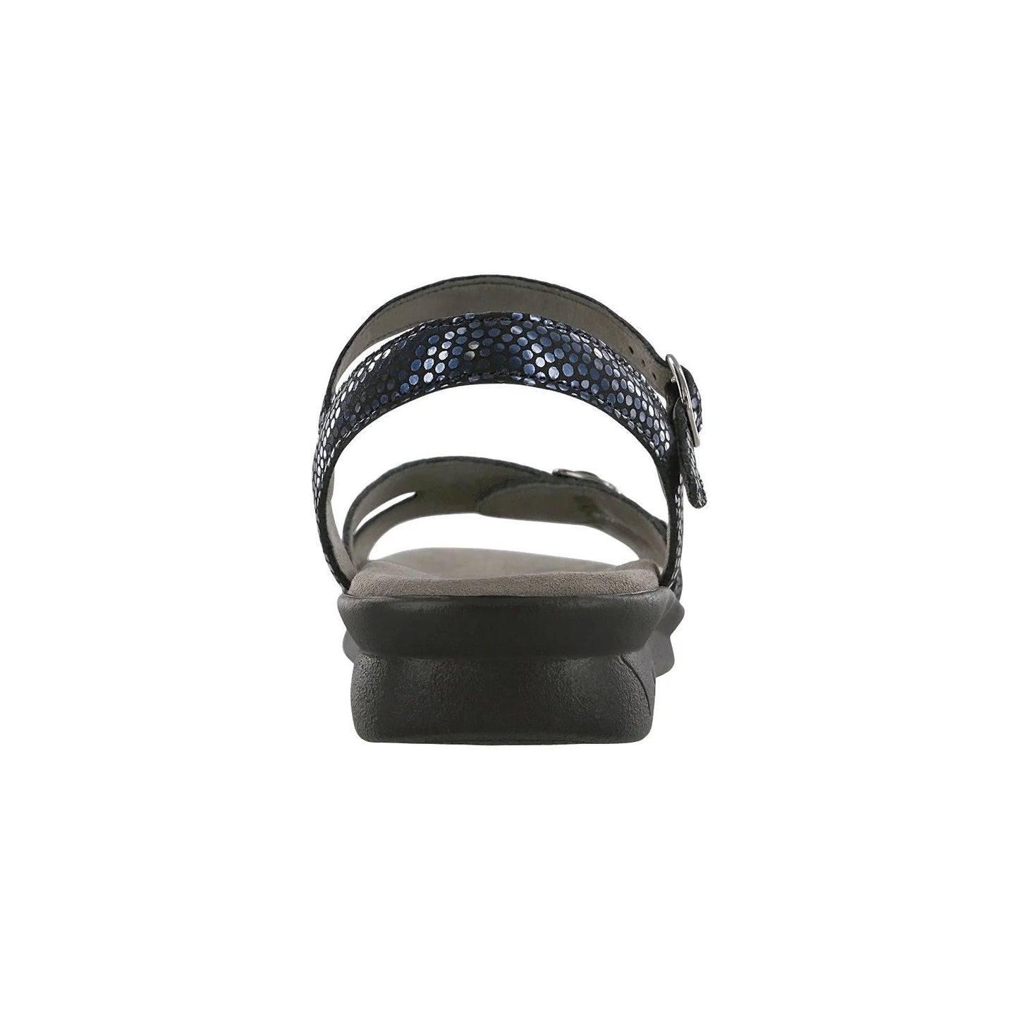 Women's Duo Quarter Strap Sandal in Navy Perla