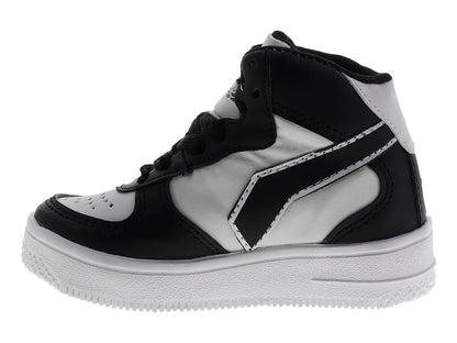 Tenis New Boys Negro y Blanco para Niño