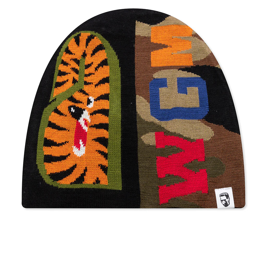 1st Shark Knit Cap Black