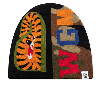 1st Shark Knit Cap Black