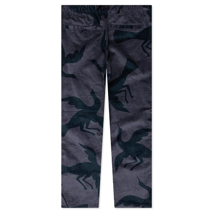 Clipped Wings Corduroy Pants Greyish Blue