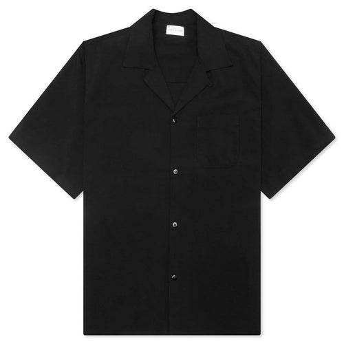 Camp Solid Shirt Black