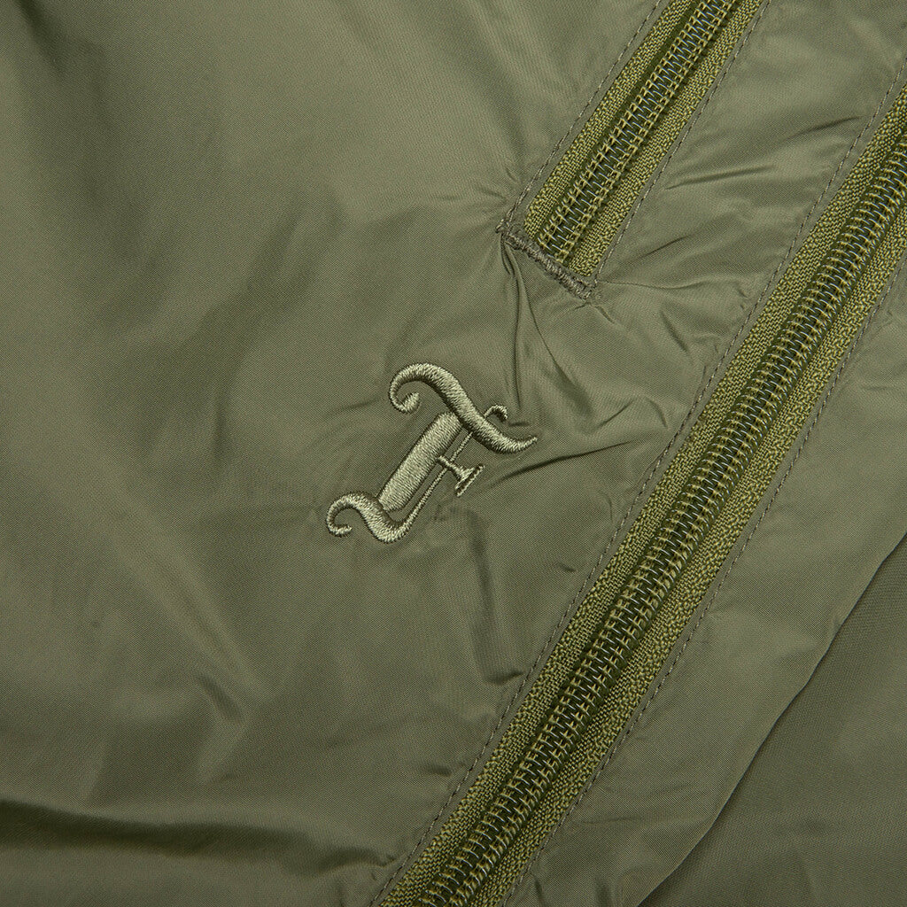 Newman Zipper Expandable Pant Green