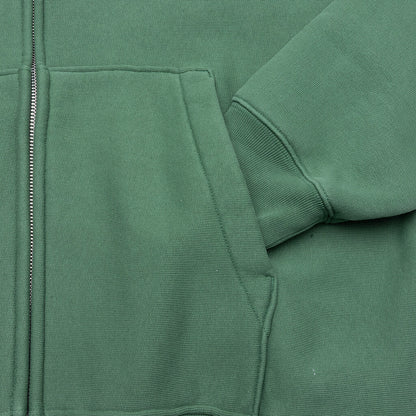 Mantra Zip Hoodie Green