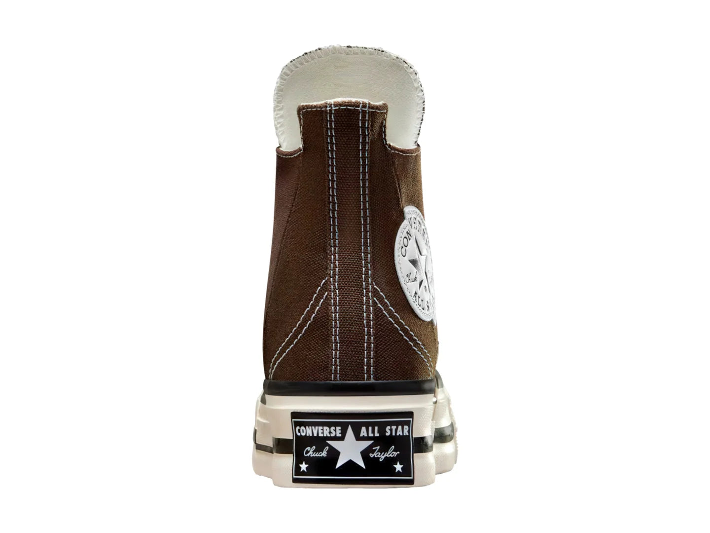 Tenis Converse Chuck 70 Plus HI Café y Negro para Mujer