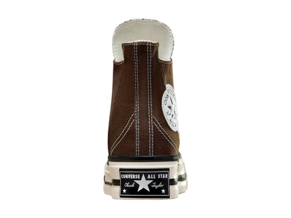 Tenis Converse Chuck 70 Plus HI Café y Negro para Mujer