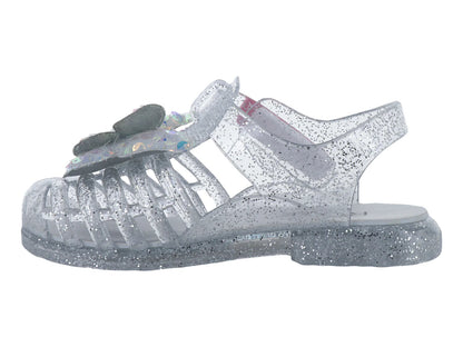 Sandalias ROZE Glitter Plata para Niña