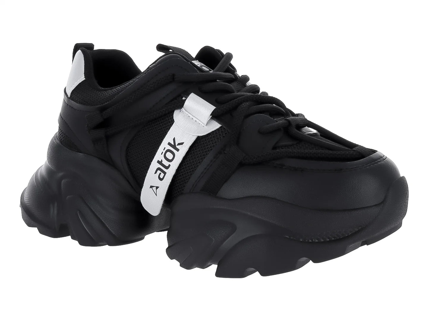 Tenis ATOK Chunky Negro para Mujer